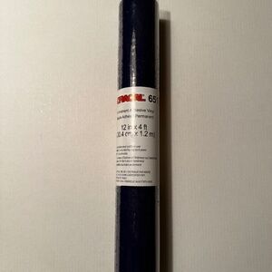 Oracal 651, Permanent Adhesive Vinyl, 12 in. x 4 ft., Stl Blu